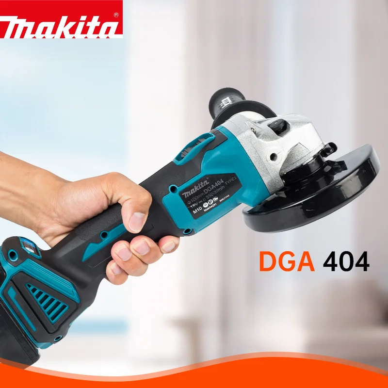 Brushless Angle Grinder Battery Powered - For Makita 18v Battery Pins DGA404