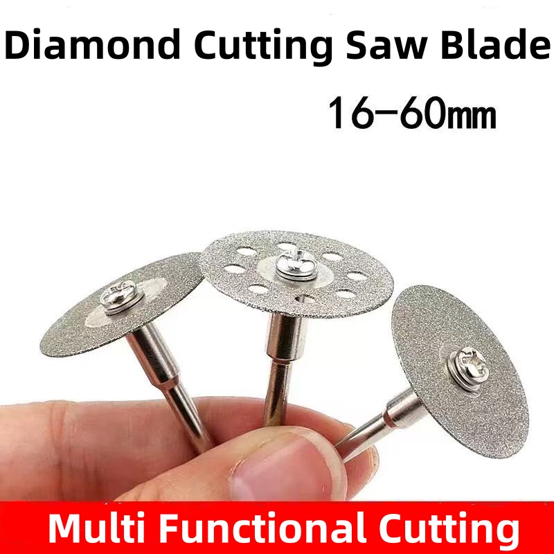 Cordless Rotary Tool Kit Accessories - 10PCS 25/50mm mini cutting disc Diamond