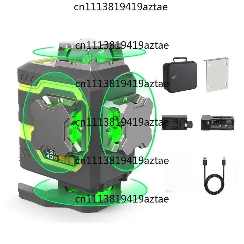 16 Line Laser Level 360 Self L - Laser Level 16 Lines 4D Green ulasan dan harga
