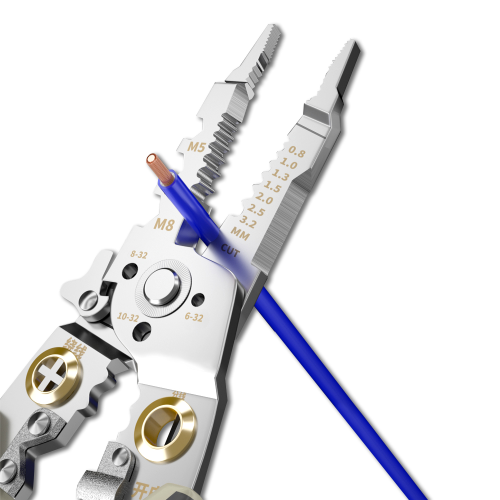 21-in-1 Wire Stripper Crimper, - Electrical ulasan dan harga