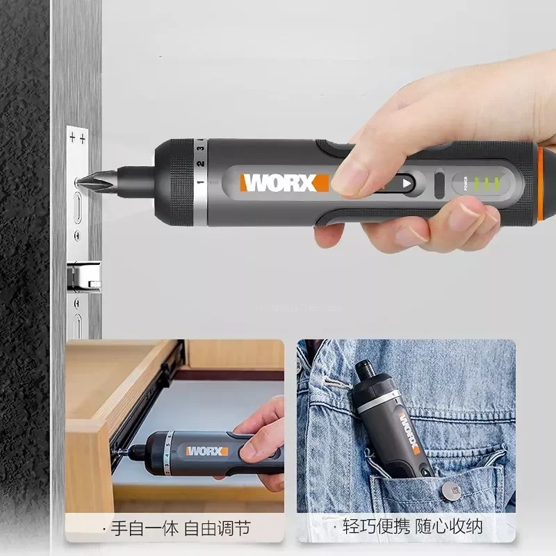 WORX WX242 4V Electrical Screw - Electric Screwdriver Rechargeable Usb ulasan dan harga
