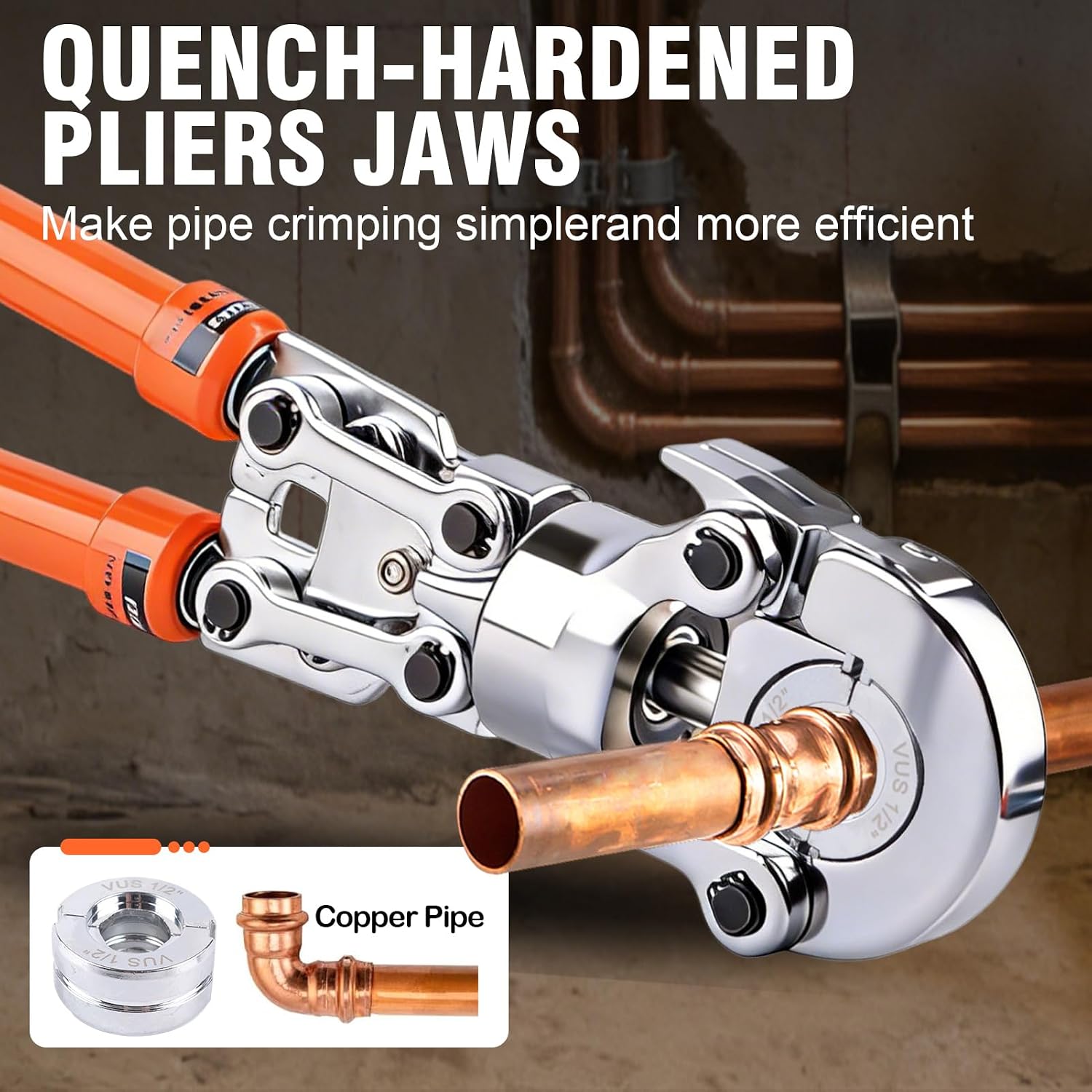 Copper Pipe Crimping Tool Kit, - Plumbing ulasan dan harga