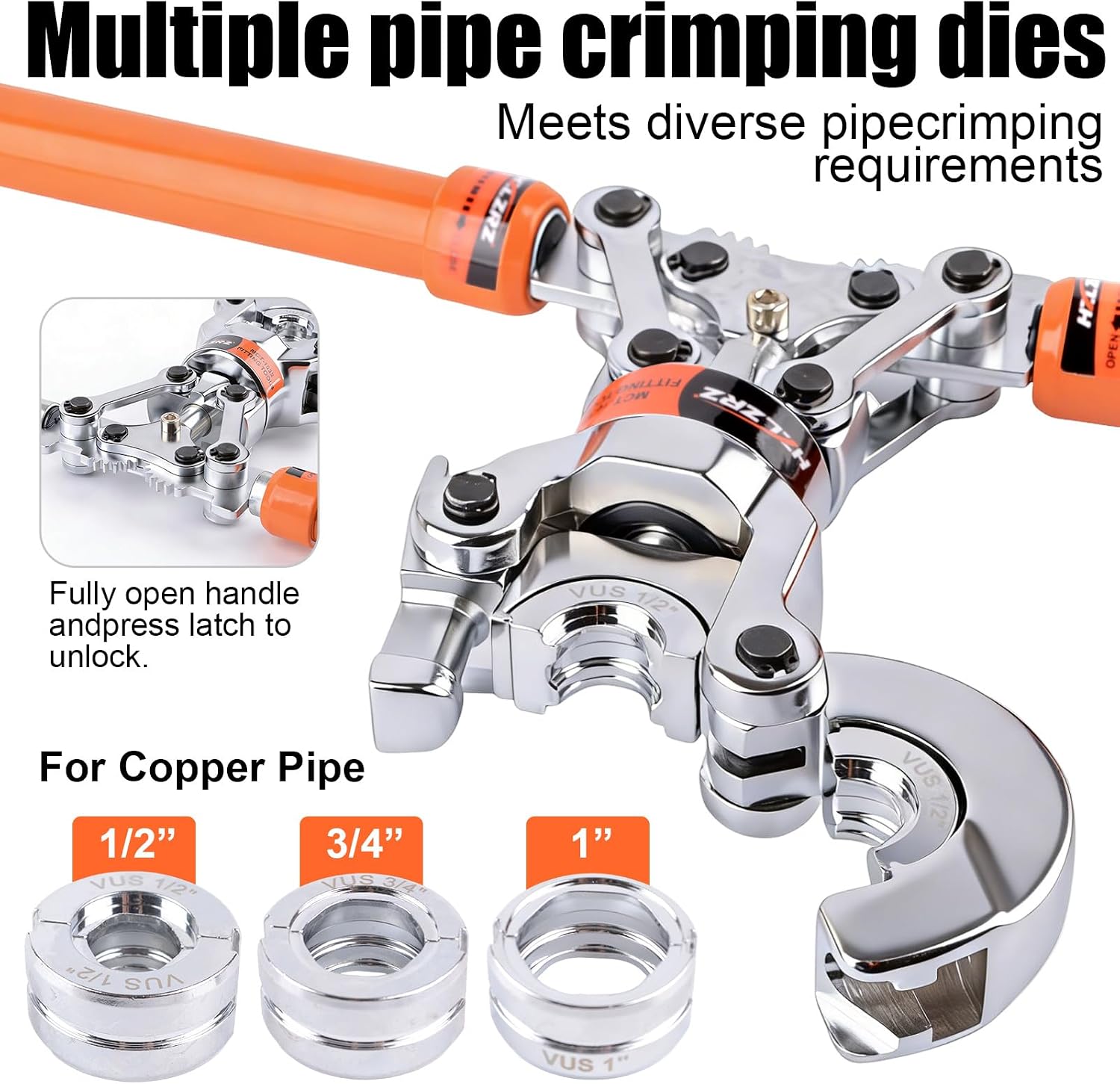 Copper Pipe Crimping Tool Kit, - Plumbing ulasan dan harga