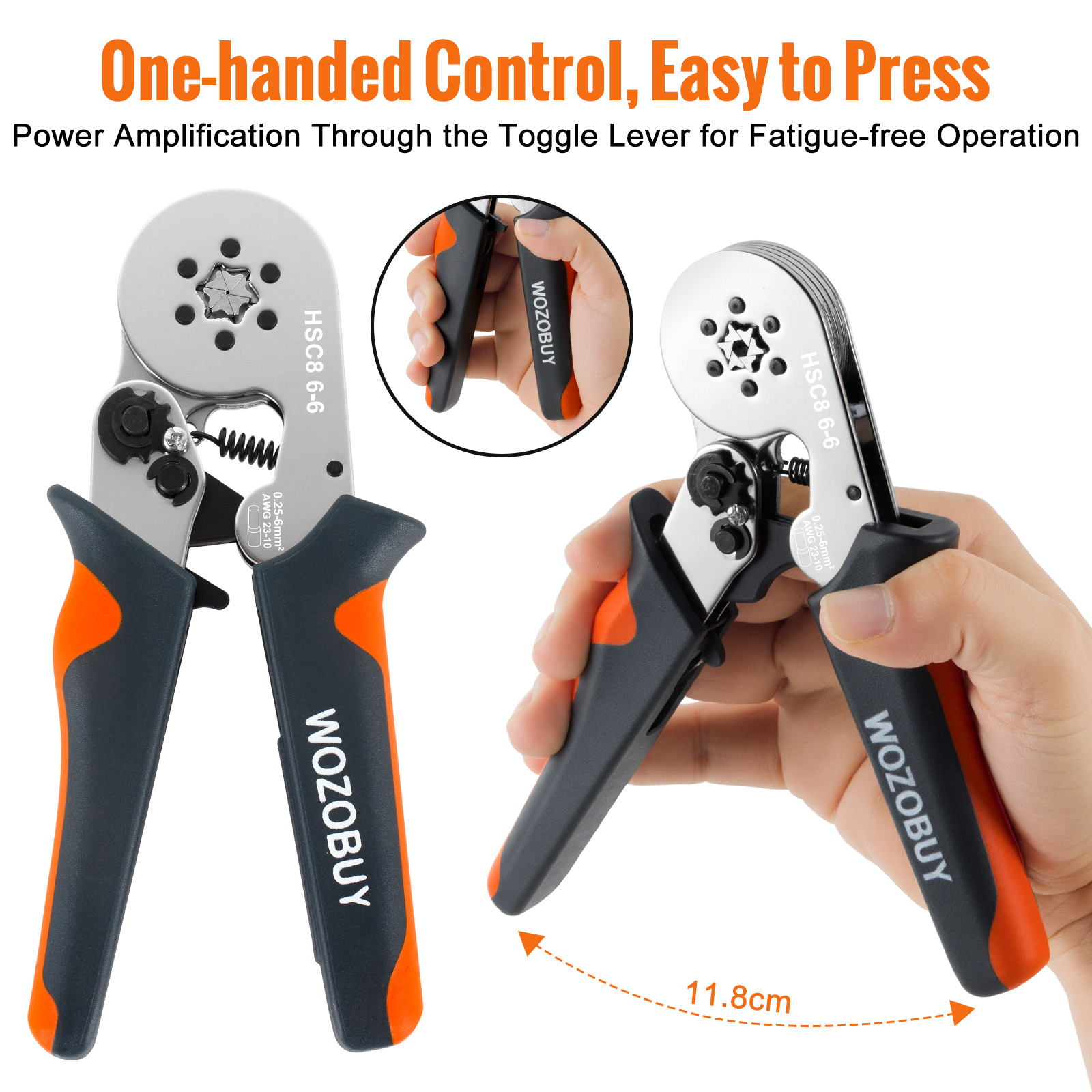 WOZOBUY Ferrule Crimping Tool  - Automatic Wire Stripper Cutter ulasan dan harga
