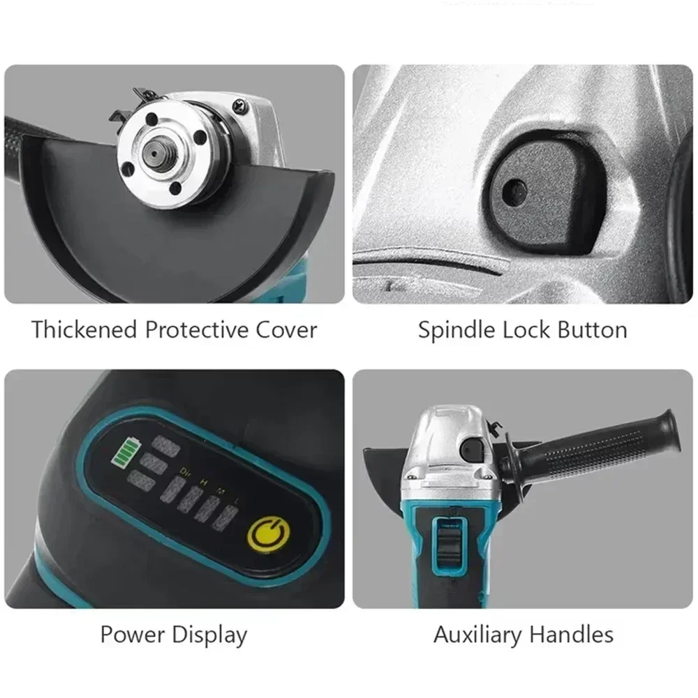 Makita DGA404 125mm Brushless  - Brushless Angle Grinder Battery Powered ulasan dan harga