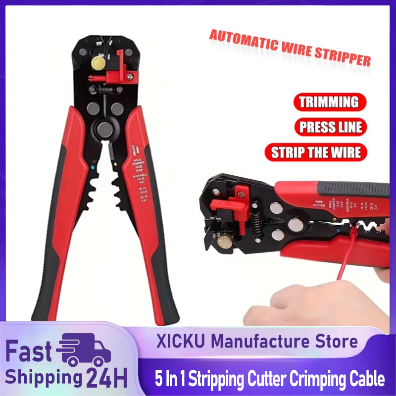 Wire Stripping Multifunctional - Automatic Wire Stripper Cutter ulasan dan harga