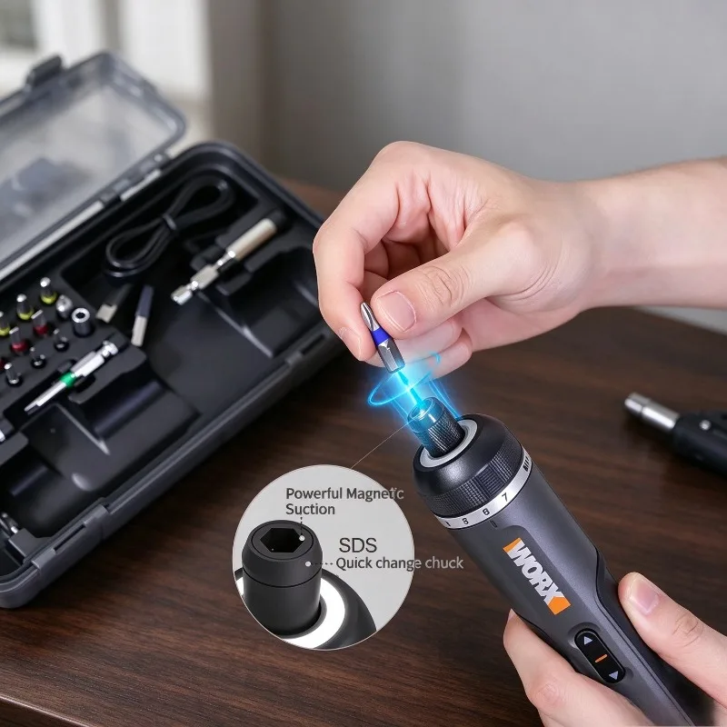 WORX WX242 Electrical Screwdri - Electric Screwdriver Rechargeable Usb ulasan dan harga