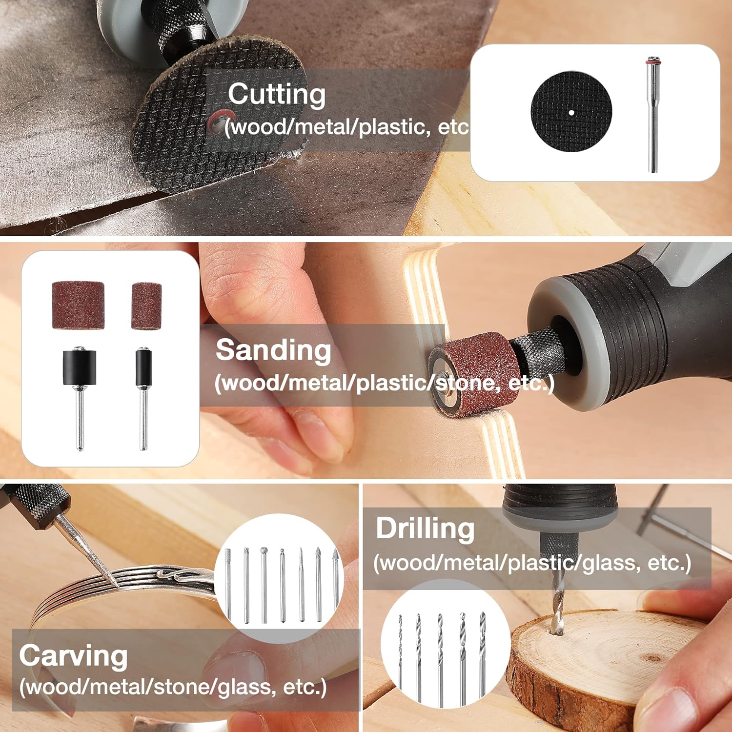 Cordless Rotary Tool Kit Woodw - Cordless Rotary Tool Kit Accessories ulasan dan harga