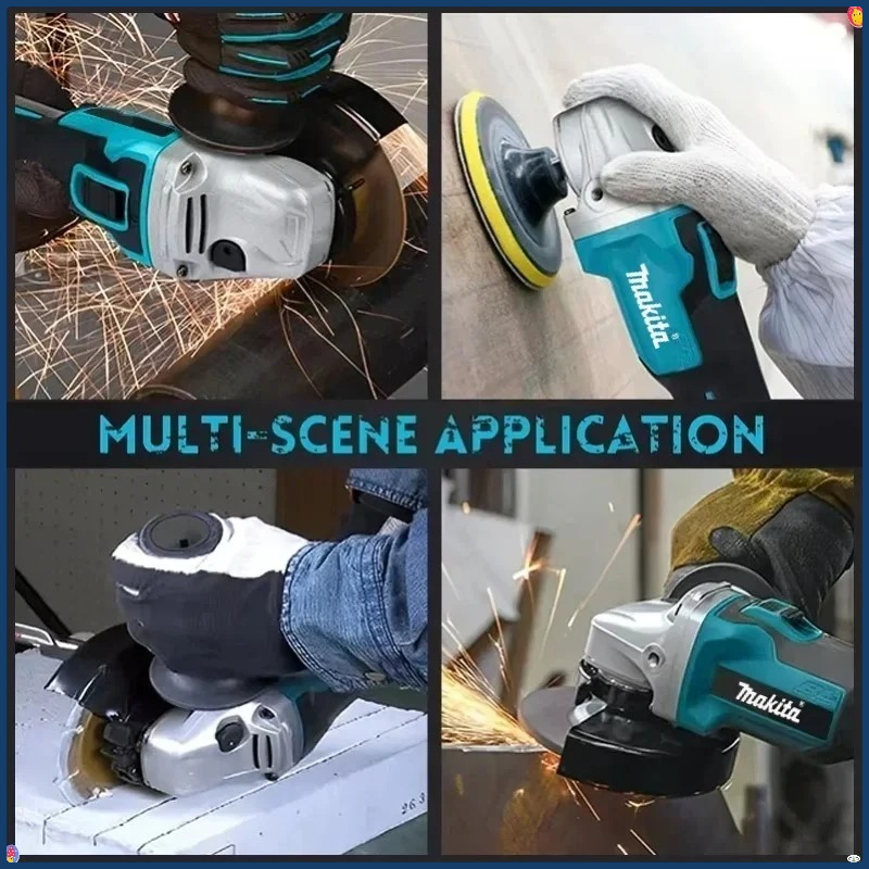 Makita DGA404 18V Brushless Co - Brushless Angle Grinder Battery Powered ulasan dan harga