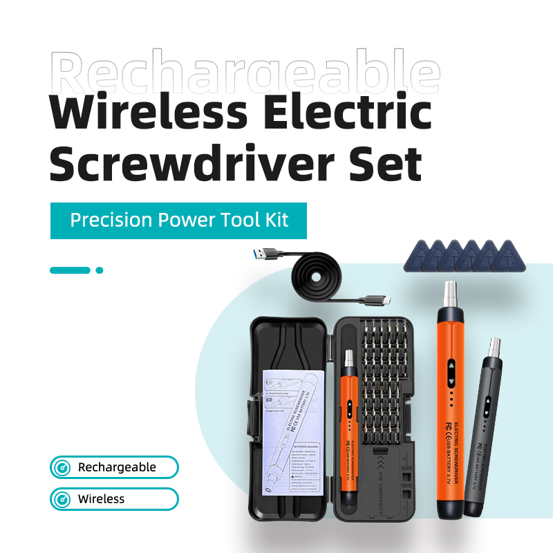 Electric Screwdriver Set CRV P - Electric Screwdriver Rechargeable Usb ulasan dan harga