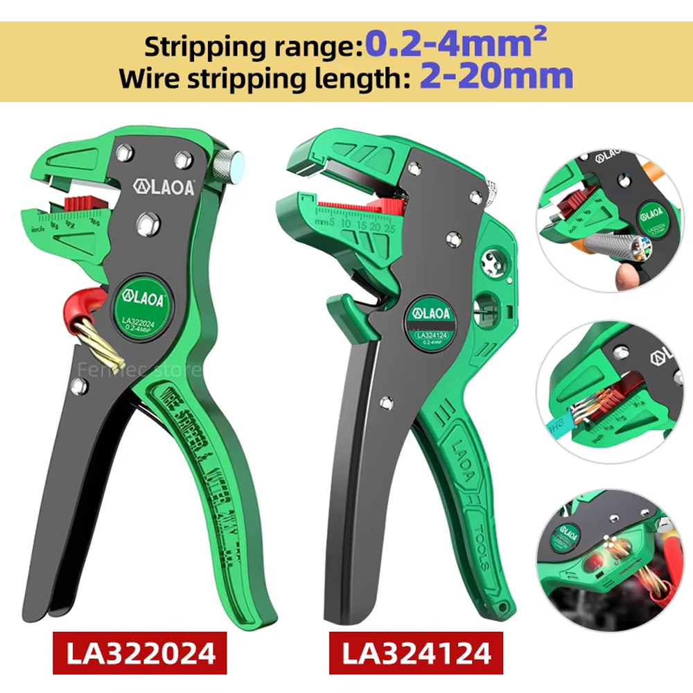 LAOA Wire Stripper Tools Cable - Automatic Wire Stripper Cutter ulasan dan harga