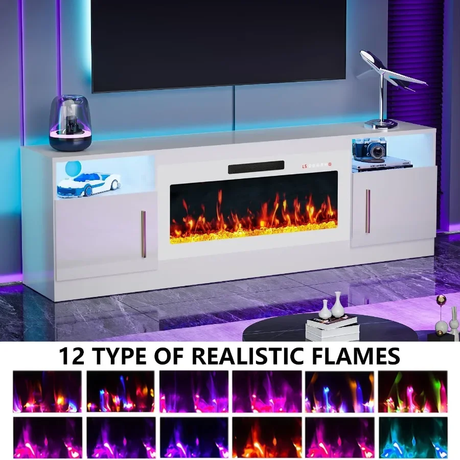 70 Fireplace TV Stand Entertai - Electrical ulasan dan harga