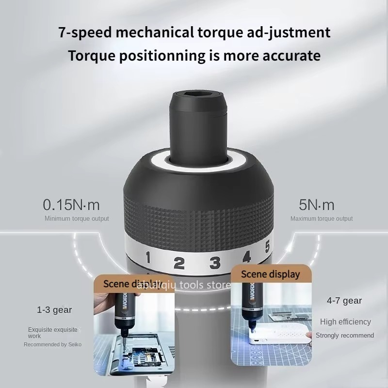 4V Mini Electrical Screwdriver - Electric Screwdriver Rechargeable Usb ulasan dan harga