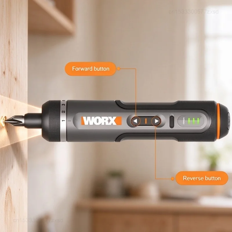 Worx 4V Electrical Screwdriver - Electric Screwdriver Rechargeable Usb ulasan dan harga