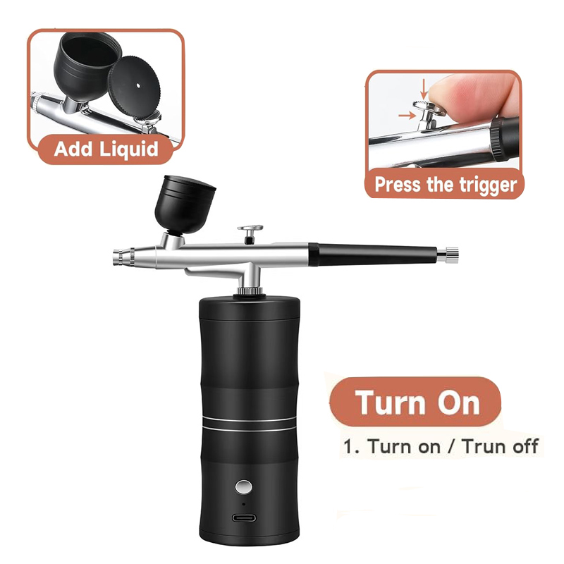 Portable Airbrush Kit With Com - Airbrush Kit With Mini Compressor ulasan dan harga